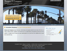 Tablet Screenshot of meeposcpa.com